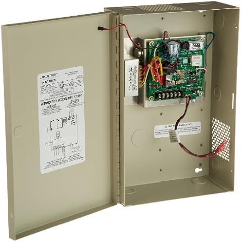Securitron - BPS12/241 BPS-12/24-1 Power Supply 12/24Vdc @ 1 Amp, Satin Chrome Cover
