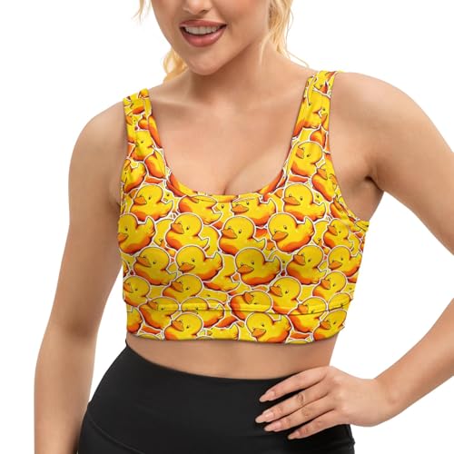 Image of Yoga top Women's Cheerleading Uniform Gym Outfit Running Crop Tops Yoga Shirts Casual Tank Top