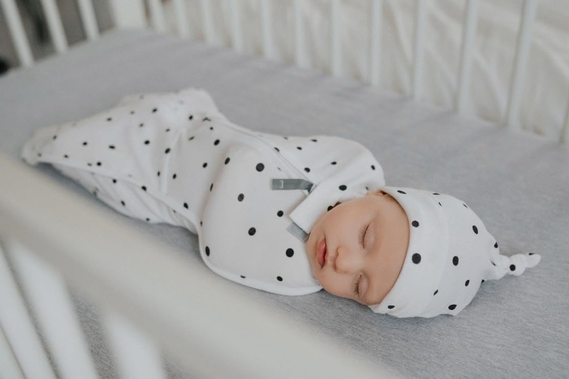 Sleepee Second Step Swaddle – Übergangsschlafsack für Babys 6,5–9 kg, weiche Baumwolle, abnehmbare Ärmel, Oeko-Tex Zertifiziert für sicheren Babyschlaf