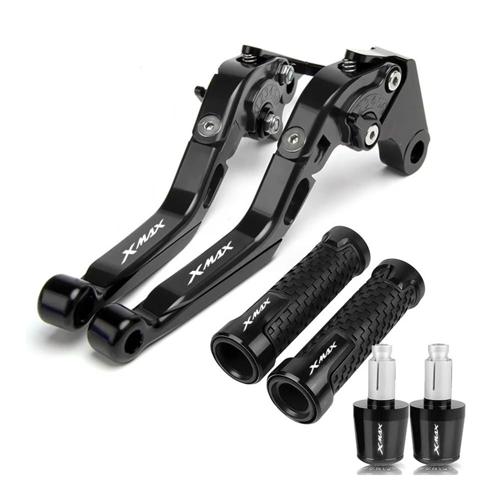 Xvasdgaer N For Ya&Maha Xmax 125/200/250/400 Brake Clutch Levers Handlebar Hand Grips Ends(N)