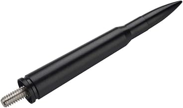 4.25 inch Black Bullet (design: 30 caliber) Antenna Mast Power Radio AM/FM for JEEP WRANGLER YJ TJ 1987 1988Â 1989 1990 1991 1992 1993 1994 1995 1996 1997 1998 1999 2000 2001 2002 2003 2004 2005 2006