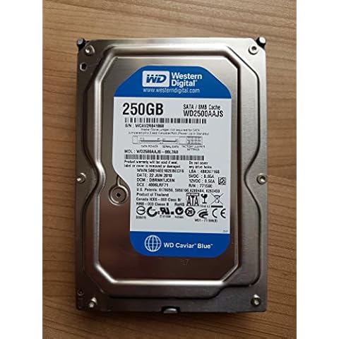 Western Digital WD 2500AAJS Disque dur Cover