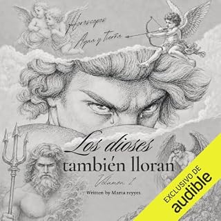 Diseño de la portada del título Los dioses tambi&eacute;n lloran - Especial h&oacute;scopos (AGUA Y TIERRA)