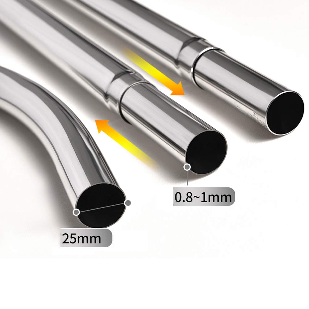 Tringle à Rideaux Extensible sans Percage Barre Rideau Douche Arrondie en Forme de U Tringle Rideau Tringle à Rideaux Extensible sans Percage Barre Rideau Douche Arrondie en Forme de U Tringle Rideau