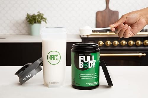 Back To You Full Body Collagen Peptides + Ashwagandha Protein Powder | Supporting Muscle Development, Healthy Bones, Joints, Skin + Nails, & Managing Stress + Cortisol Levels #TOP5