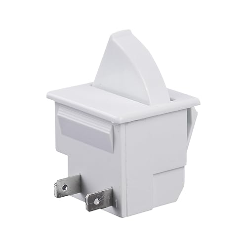 Interruptor de luz para puerta de refrigerador de 2 pies para GE Whirlpool, Maytag, Admiral, Amana, Crosley, Jenn-Air, Kenmore, KitchenAid, Magic