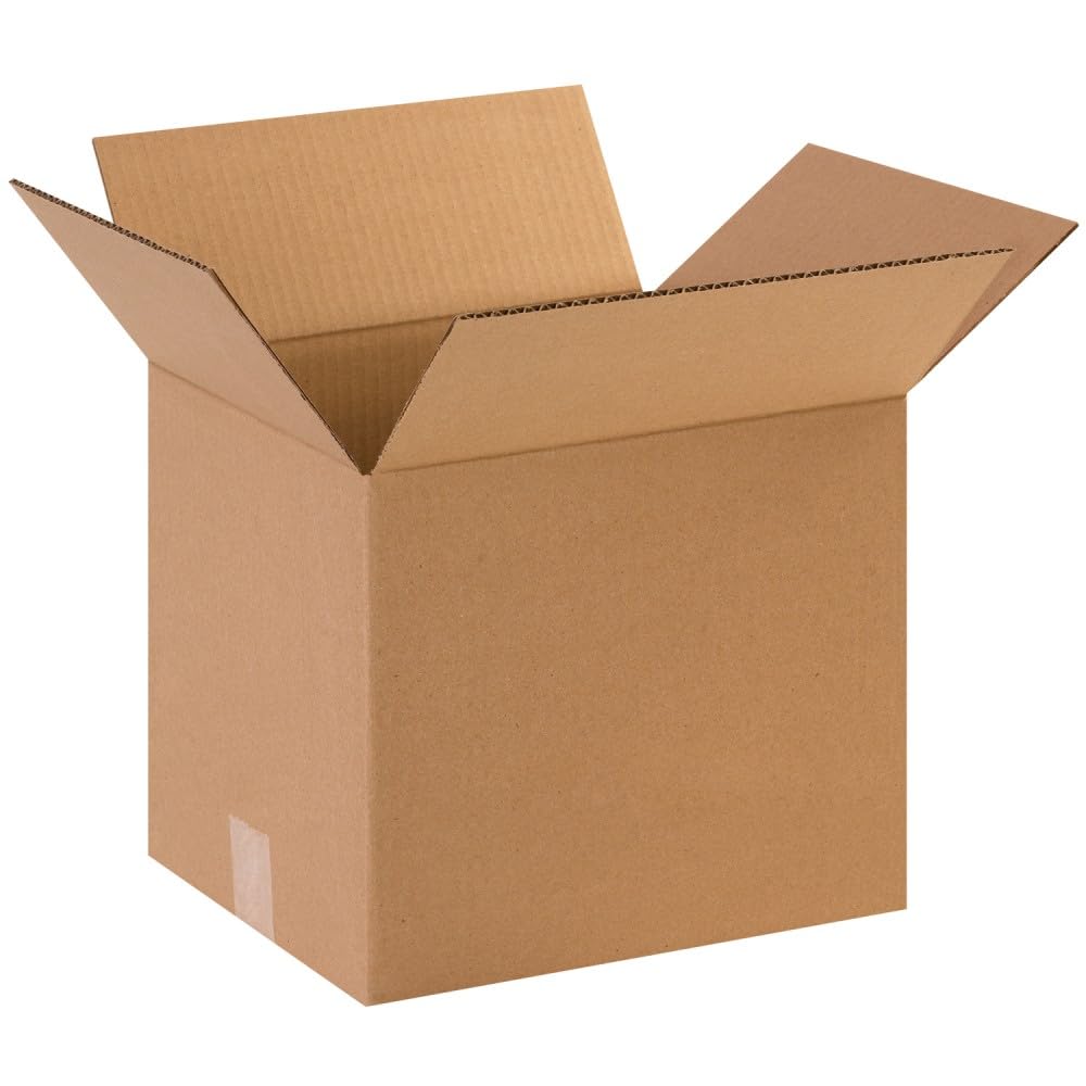aviditi 121010 Wellpappe Box, 30,5 cm Länge x 25,4 cm Breite x 25,4 cm Höhe, Kraft (Bundle Of 25)