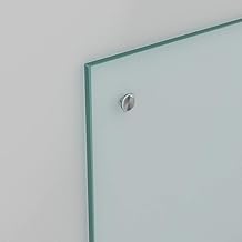 glasshop24 Edelstahl Befestigungsset 0mm für Glas-Küchenrückwände, 0mm Wandabstand