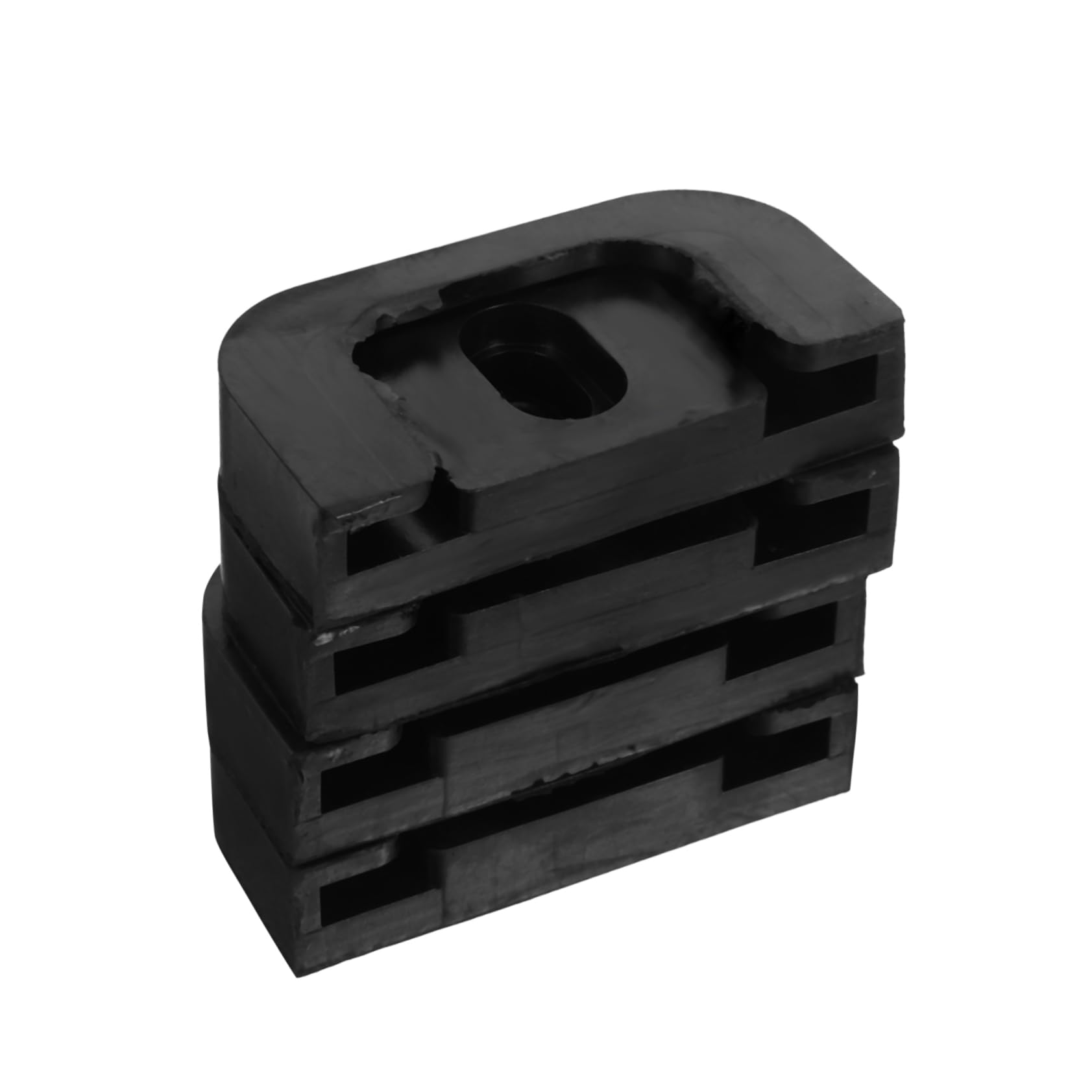 Levemolo Mechanical Vibration Damping Pads 4pcs Small Rubber Washers Universal Fit for Ac Units Noise Dampening