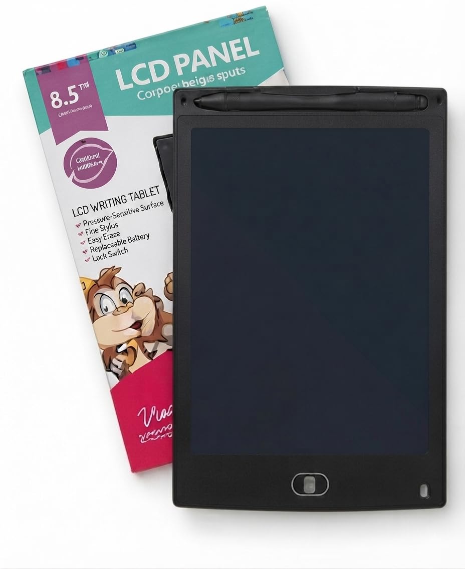8.5 Inch LCD Writing Tablet for Kids & Adults | Reusable Electronic Writing Pad with Stylus | Digital Drawing, Doodle & Handwriting Board | One Touch Erase | Paperless Memo Pad-picture-24