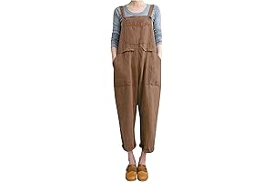 JiHe Pocket Overalls: Comfort and Style United