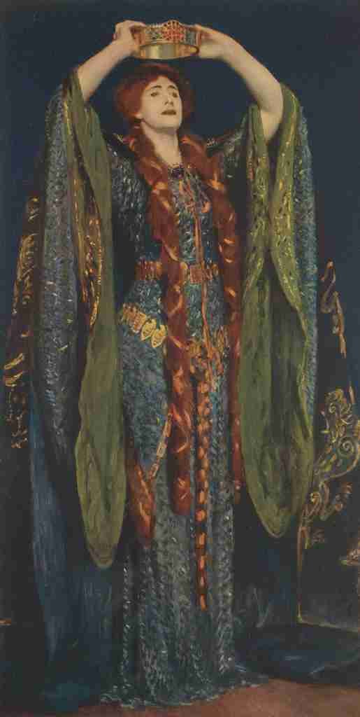 Libby's Emporium A4 Photo Sargent J Singer Famous Paintings 1913 Ellen Terry as Lady Macbeth Poster