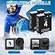 Anegine Osmo Action 4 3 Akku 1800mAh und Doppelte Aufladung USB LED Ladegerät Kit für DJI Osmo Action 4 / DJI Osmo Action 3 (2er-Pack)