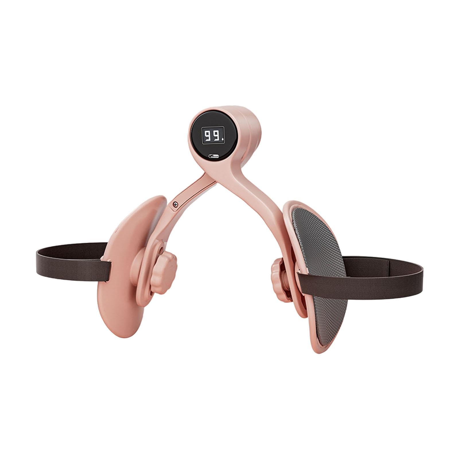 BNF® Thigh Exerciser Non Slip Arms Legs Clip Home Gym Hip Training Device Pink with Counter-Sports, Fitness & Outdoors/Exercise & Fitness/Accessories/Leg Sliders