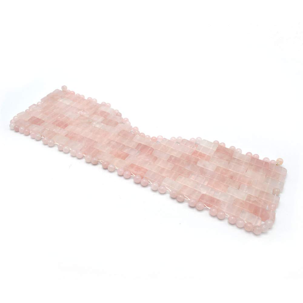 100% natürliche Jade Augenmaske, Rosenquarz Augenmaske und Perlen, natürliche Jade Schlafmaske, Augenbinde, super glatte Augenmaske, Anti-Aging Hot oder Cold Therapy, beruhigend kühlend entgiftend