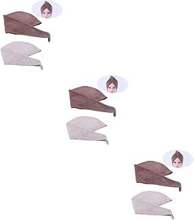 6 Pçs Toalha De Microfibra Toalha De Microfibra Toalha De Secagem Rápida Cabelo Toalhas De Secagem Rápida Cabelo Rápido Toalha De Secagem Rápida Para Cabelo Seco Touca De Cabelo FOMIYES