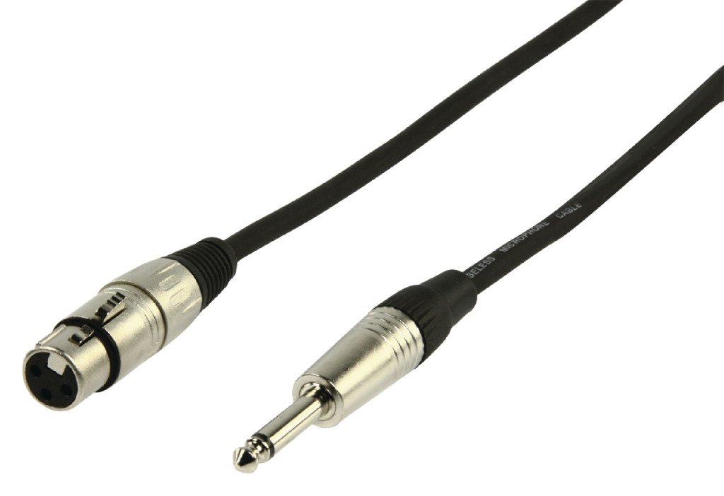 Konig OnStage Professional 4m Line Cable/Unbalanced Microphone