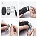 Hey Kaulor for Honda Leather Cover Key Fob Case Protector Jacket Remote Holder for 2015 2016 2017 2018 2019 Honda Accord Civic CR-V CRV Pilot