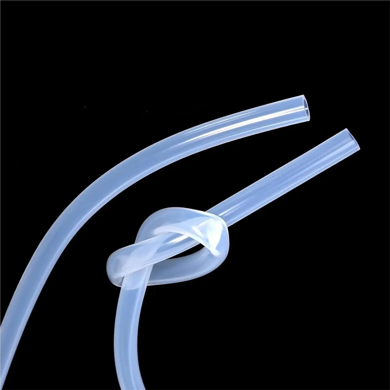Lfang-Mangueras Food Grade Transparent Silicone Rubber Hose ID1 2 3 4 5 6 7 8 9 10mm OD Flexible Nontoxic Silicone Tube Clear Soft, A prueba de presión y explosión(5M,OD 11xID 7mm)