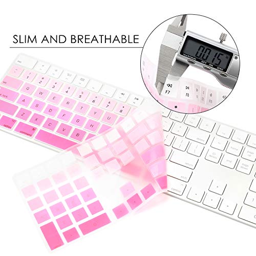Clavier Tout Intérieur pour Apple iMac Magic Keyboard avec Clavier Numérique MQ052LL/A A1843 US
