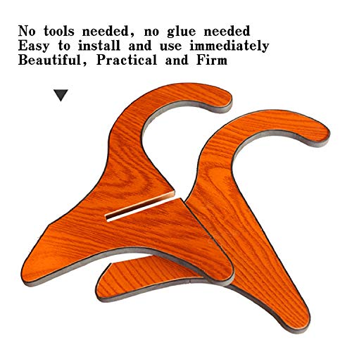 Miwayer Portable Detachable Wooden Ukelele Stand.non-Slip Violin Stand, Small String Instrument Stand For Small Guitar, Violin, Banjo, Ukelele #TOP6