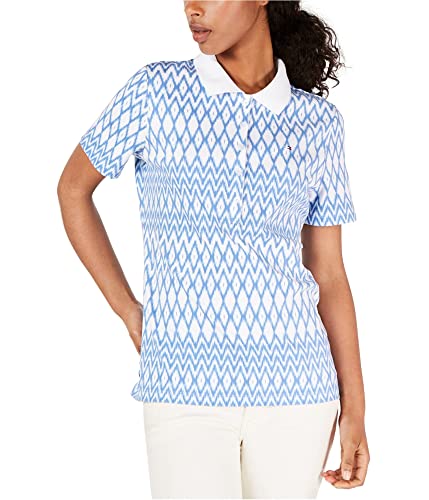 Image of Tommy Hilfiger Women's Solid Short Sleeve Pique Polo Shirt