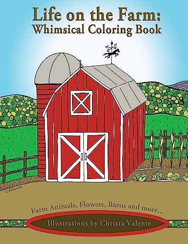 Life on the Farm: Whimsical Coloring Book