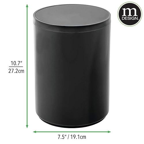 Miniatura 6 de mDesign - basurero cilíndrico, contenedor de basura