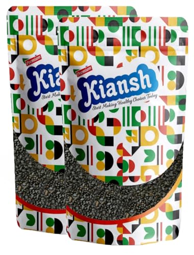 Image of Kiansh Seeds (Sabja /Basil Seeds, 400g)