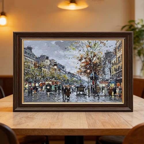 Cadre à suspendre Théâtre des Varietes Paris Blanchard toile