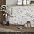VAOVI Peel and Stick Backsplash Tile,Backsplash Tile for Kitchen Peel and Stick Wall Panels Hexagon Marble Tile(10pcs,White Gold)