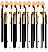 UorPoto 20Pcs Professional Eyeshadow Applicators Sponge Tip Reusable Women Blendable Foam Makeup ...