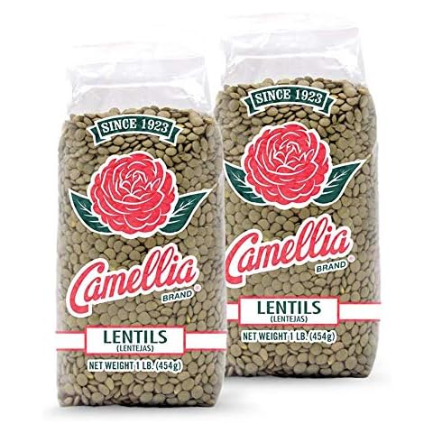 Camellia Brand Dried Lentils, 1 Pound (Pack of 2) Cover