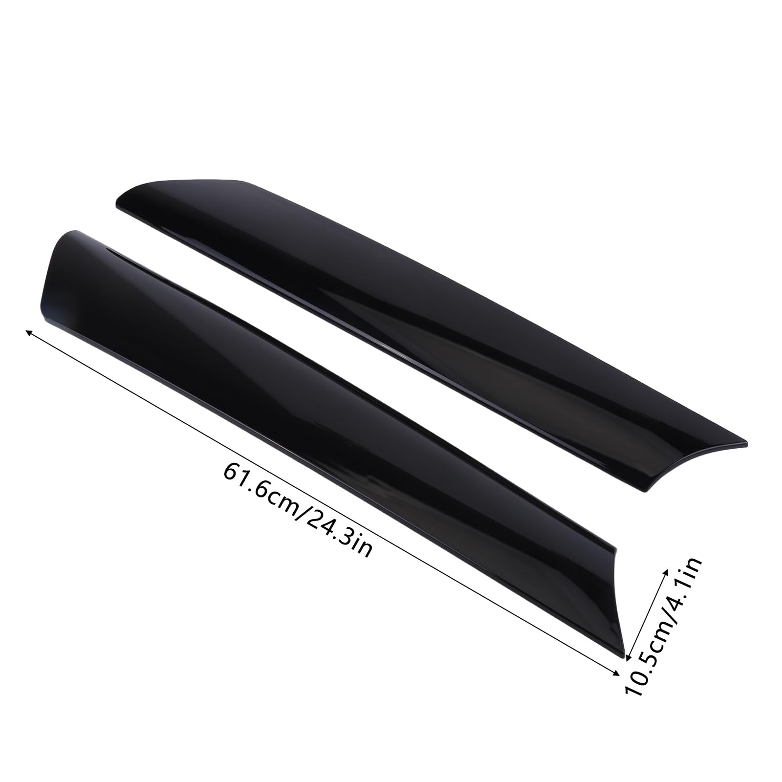 Rivestimento del parabrezza anteriore, sinistro/destro, compatibile con Mini Cooper R50 R53 R52, sostituisce 51137128157 51137128158, modanatura decorativa per parabrezza