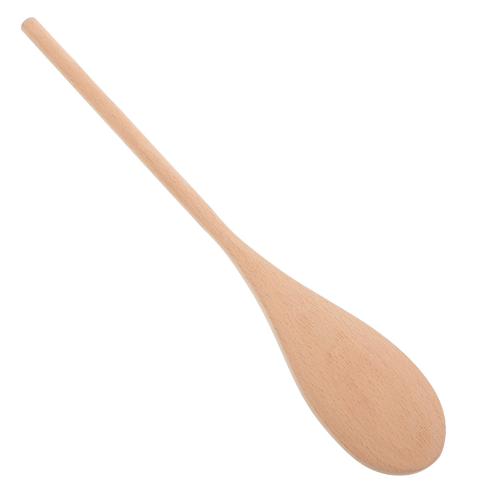 BESTYASH 24 Pezzi Mestolo in Legno a Manico, Beige, per Mescolare e Servire