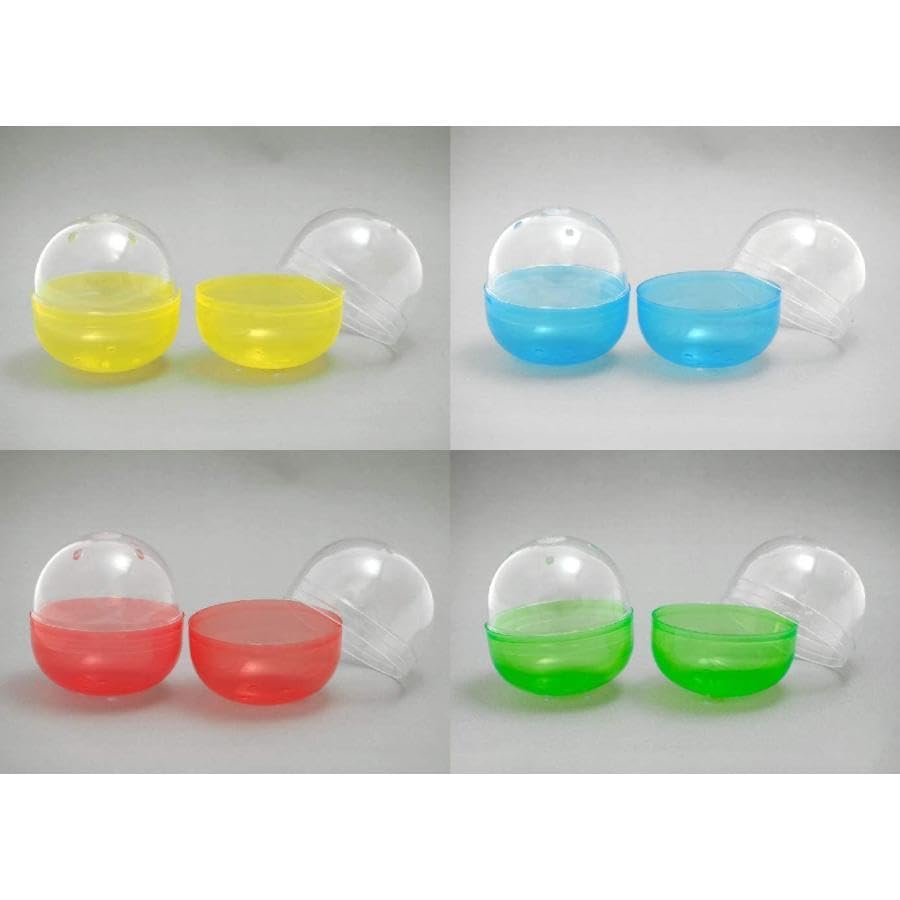 Amazon.co.jp: ガチャガチャ用 空カプセル 65mm 約500個入り 業務用