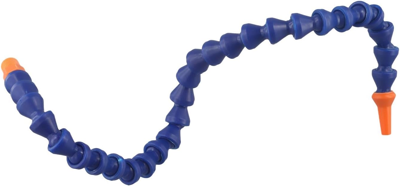 1psc External Thread Tube Coolant Hose Adjustable Length Quality Corrosion-resistant High Temperature((flat nozzle))