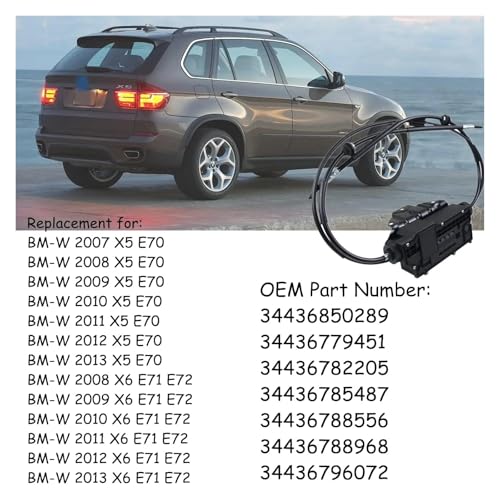Actuador freno mano para BMW X5 E70 y X6 E71 E72 modulo modulo electronico 34436850289 5