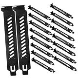 Boîtier d'ordinateur en maille : conception creuse ventilée, dissipation, offre des propriétés de réduction efficaces et empêche la surchauffe de votre ordinateur, couvercle de pcie