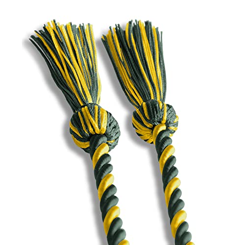 Image of Endea Graduation Single Honor Cord Two-Color (Forest Green /Gold)