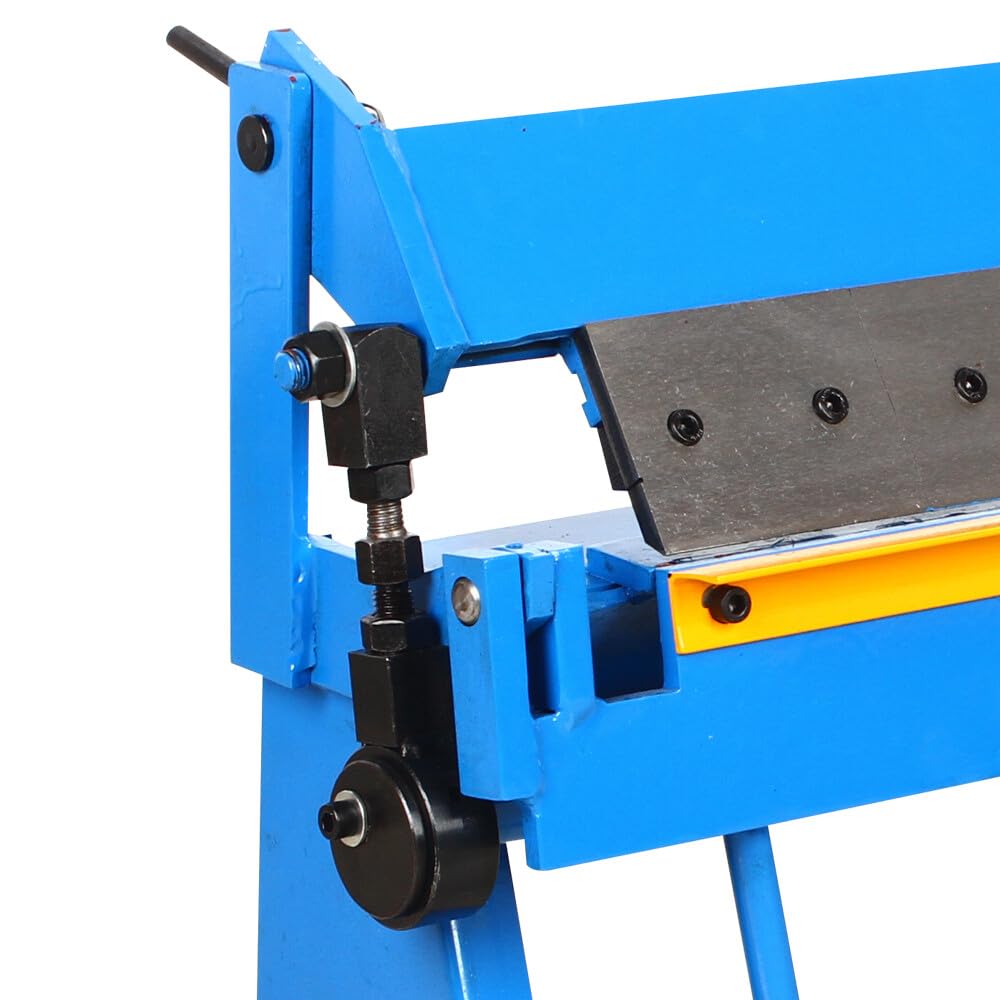 Manuelle Abkantbank 0–135° Biegewinkel, Blechbiegemaschine aus Eisen mit Spritzguss-Oberfläche, 305mm Biegebreite & 1mm Biegedicke, Ergonomischer Griff mit Feststellblock für Werkstatt & Haushalt