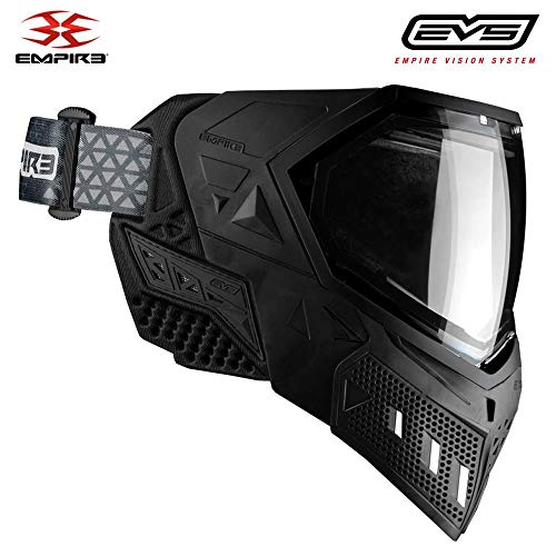 Empire EVS Paintball Mask/Goggle - 2 Thermal Lenses (Black/Black)