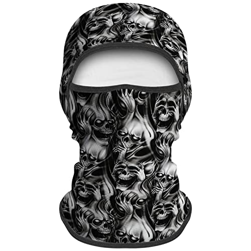 Image of Obacle Balaclava Face Mask Men Women for Sun Protection Motorcycle Fishing Raves