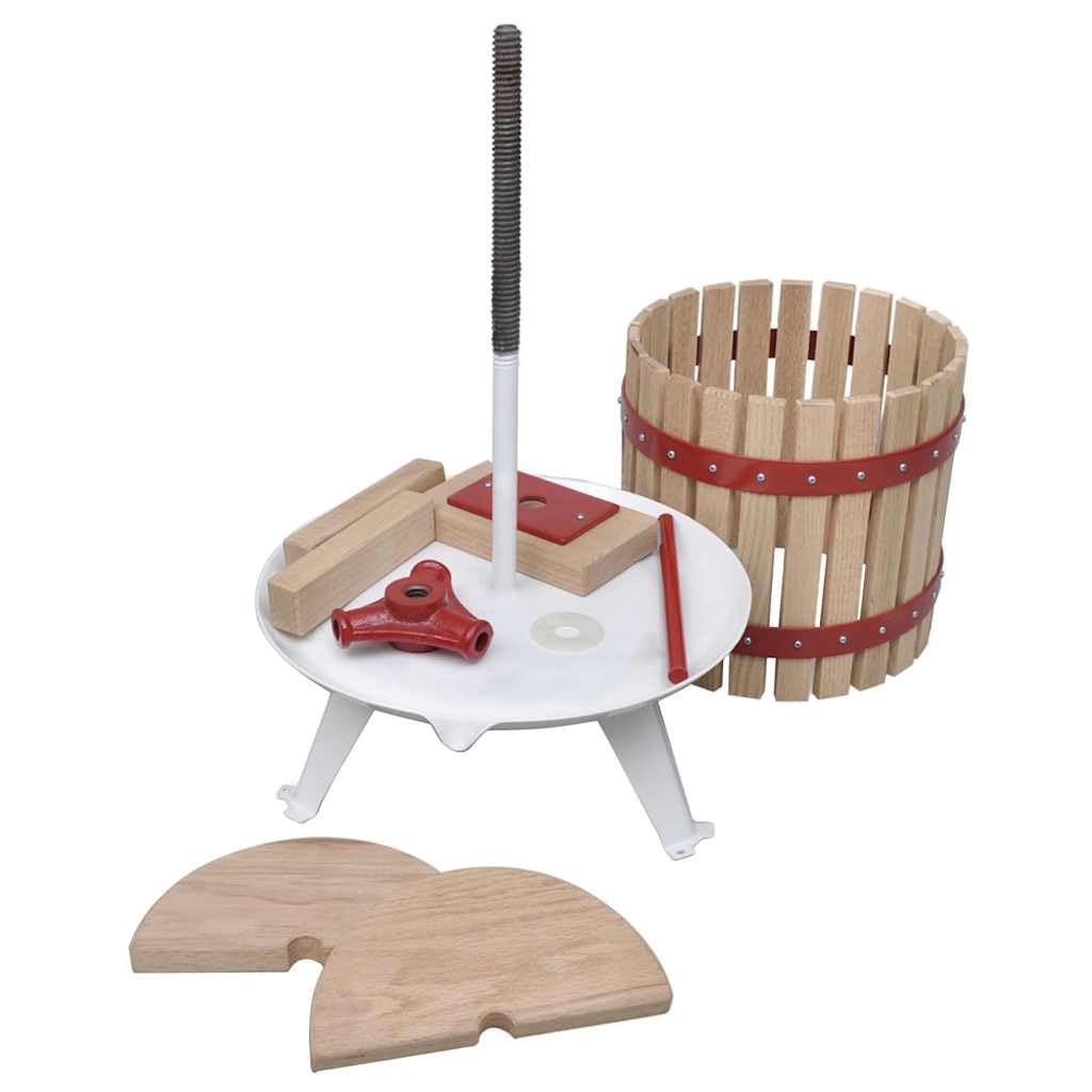 Set Frantoio e Pressa per Frutta e Vino 2 pz,Arte e so,Hobby e Arti Creative,Produzione casalinga di Birra e Vino,Produzione di Vino,14.5kg - 277148