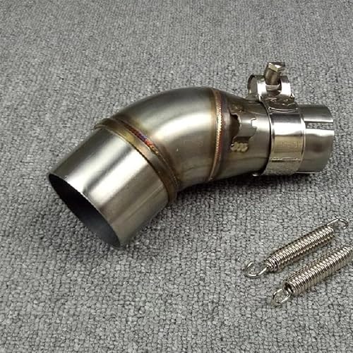 Tuyau d'échappement intermédiaire moto slip on améliorant le flux de gaz pour Yamaha R3 R25