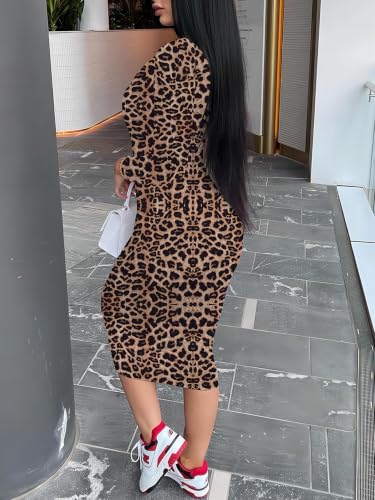 Image of Nimsruc Womens Autumn Casual Sexy Long Sleeves Bodycon Dress Basic Pencil Midi Club Dresses