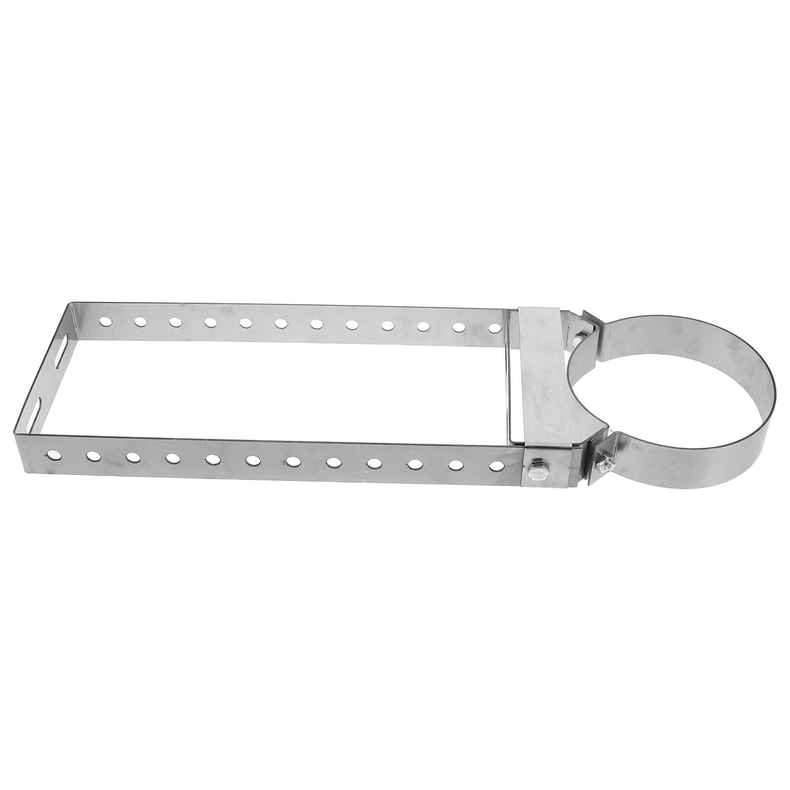 Support de conduit de cheminée en acier épais de 1,8 mm pour une fixation murale haut de gamme