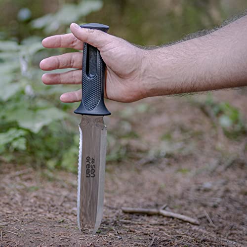 7.5" Sengreen Hori Digging Knife w/ Sheath - image 4
