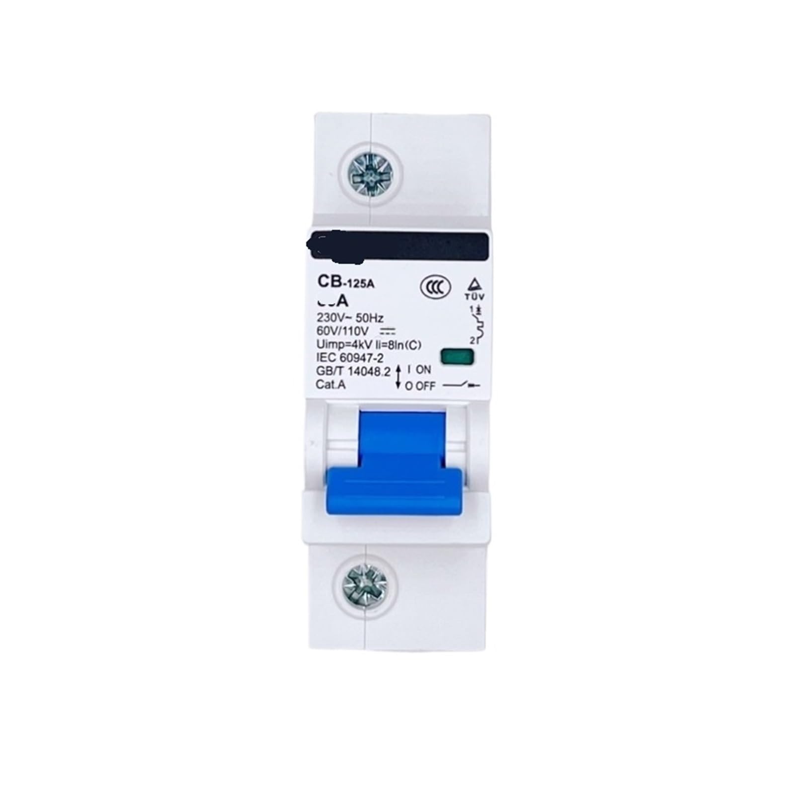 Disjoncteur 1P 12V 24V CB-60A dédié aux architectures de communication