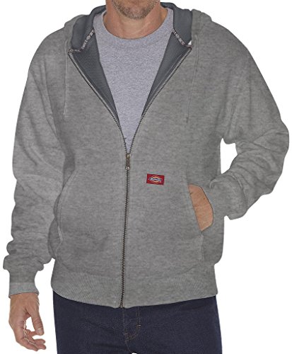 Dickies Thermal-Lined Hooded Zip Fleece Jacket Gray #946 5XL